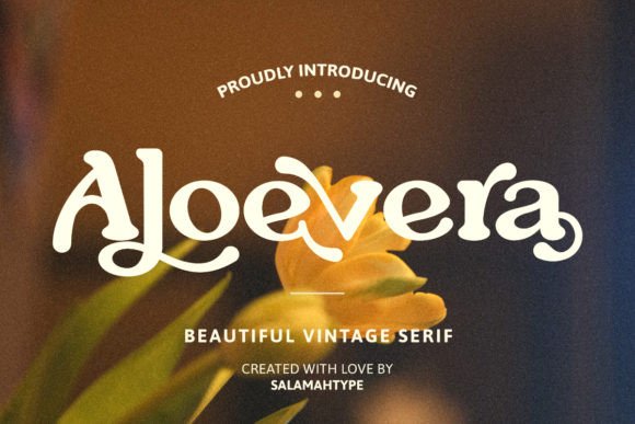 Aloe Vera Serif Font for Modern Web Design