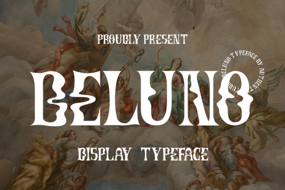 Beluno: A Playful Serif Font That Makes Handmade Products Shine