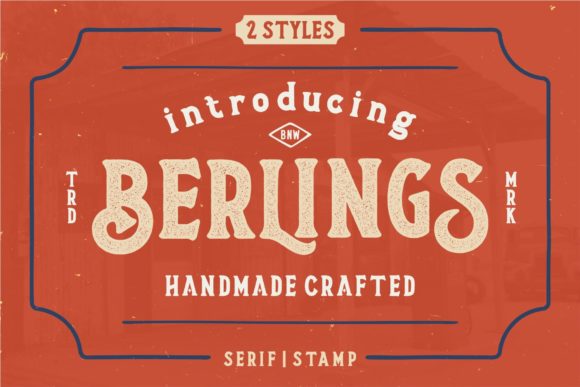 Berlings: A Vintage Serif Font That Cuts Through the Feed