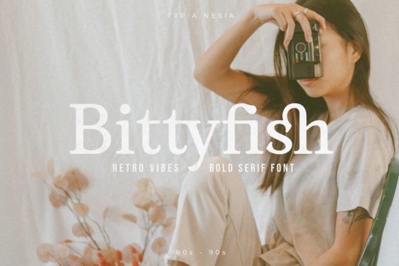 Bittyfish: A Charming Serif Font for Handmade Labels & Printables