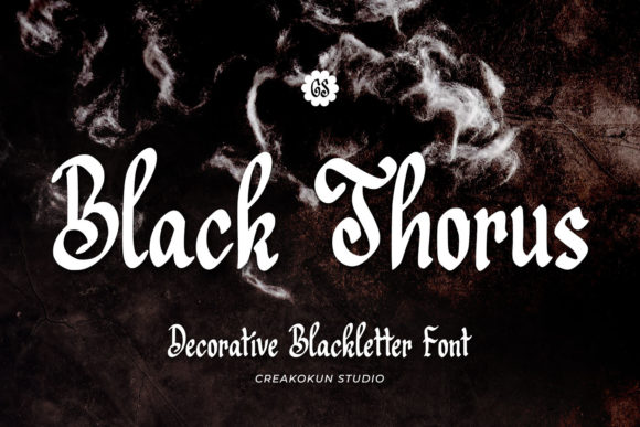 Black Thorus: A Bold Blackletter Font That Elevates Real Small Business Branding