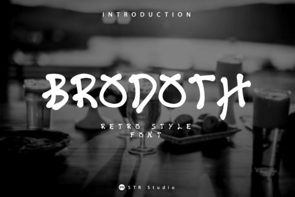 Brodoth: A Retro Sans Serif Font That Feels Like Home