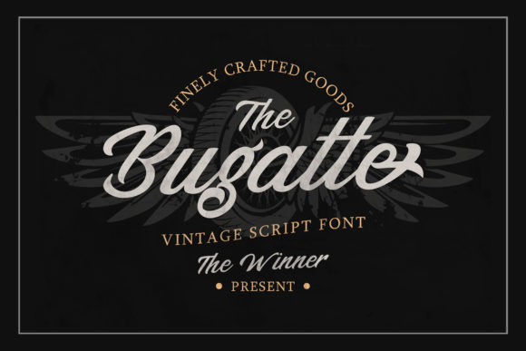 Bugatte: A Vintage Script Font That Builds Brand Trust
