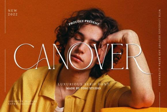 Canover: A Modern Serif Font for Digital Brand Identity