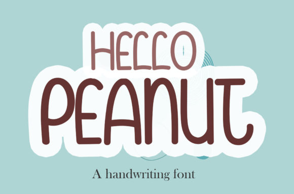 Hello Peanut: A Retro Script Font That Shines Online
