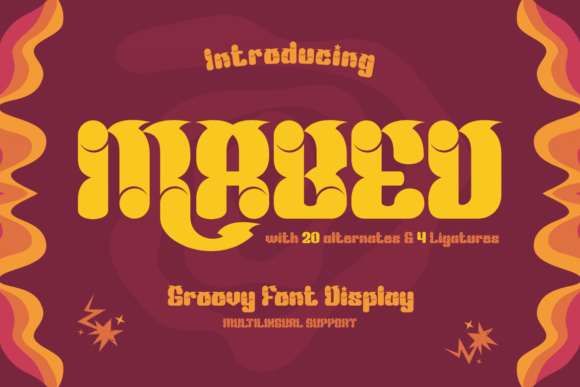 Mabed: A Psychedelic Display Font That Builds Brand Trust