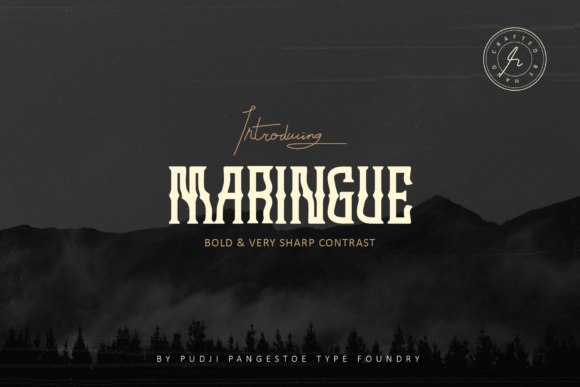 Maringue: A Thoughtful Serif for Editorial Warmth