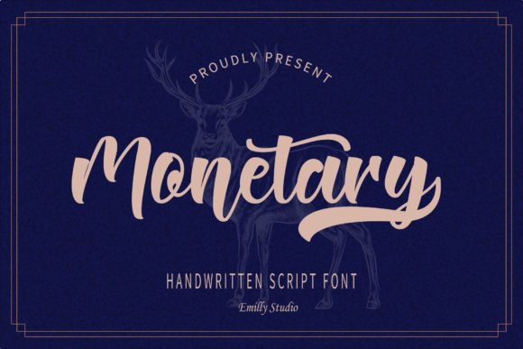 Monetary: A Retro Script Font That Feels Like a Design Secret