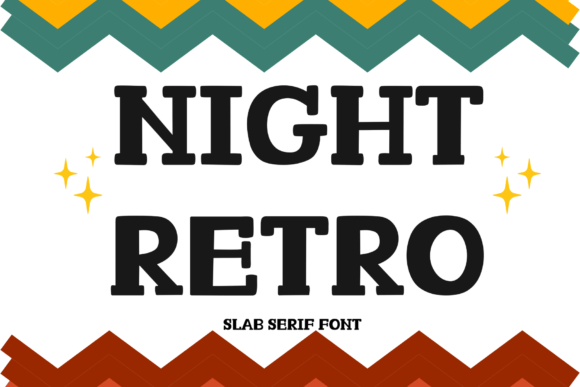Night Retro: A Slab Serif Font for Editorial Impact