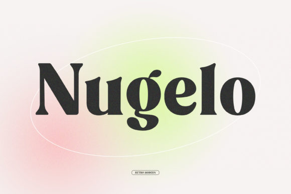 Nugelo: A Serif Font That Makes Your Brand Feel Thoughtfully Designed