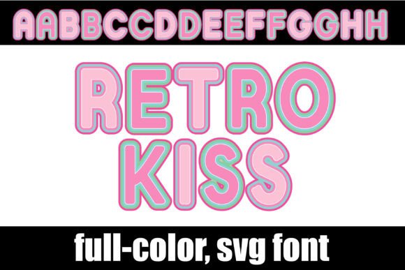 Retro Kiss: A Color Font That Feels Like a Thoughtful Editorial Choice