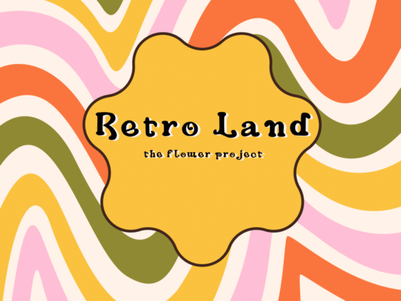 Retro Land: A Playful Display Font That Grabs Attention