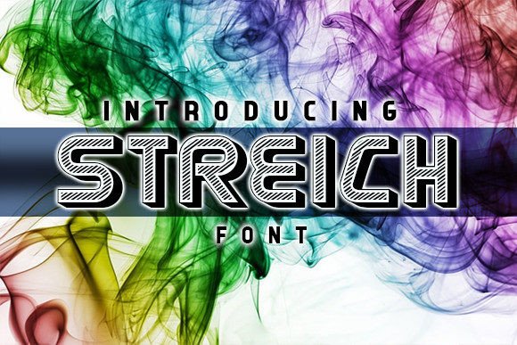 Streich: A Retro Display Typeface for Handmade Brands