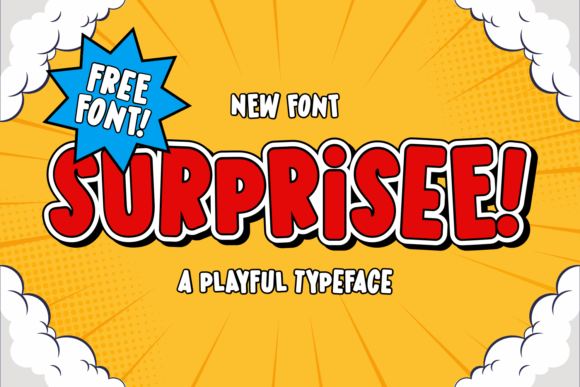 Surprisee: A Playful Display Font That Makes Your Brand Unforgettable