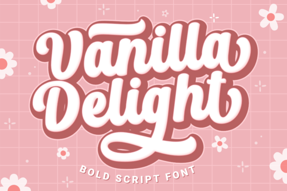 Vanilla Delight: A Retro Script Font That Elevates Digital Branding